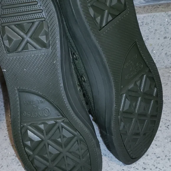 Converse O.P.I Olive Green High-Top Sneakers - Picture 13 of 13